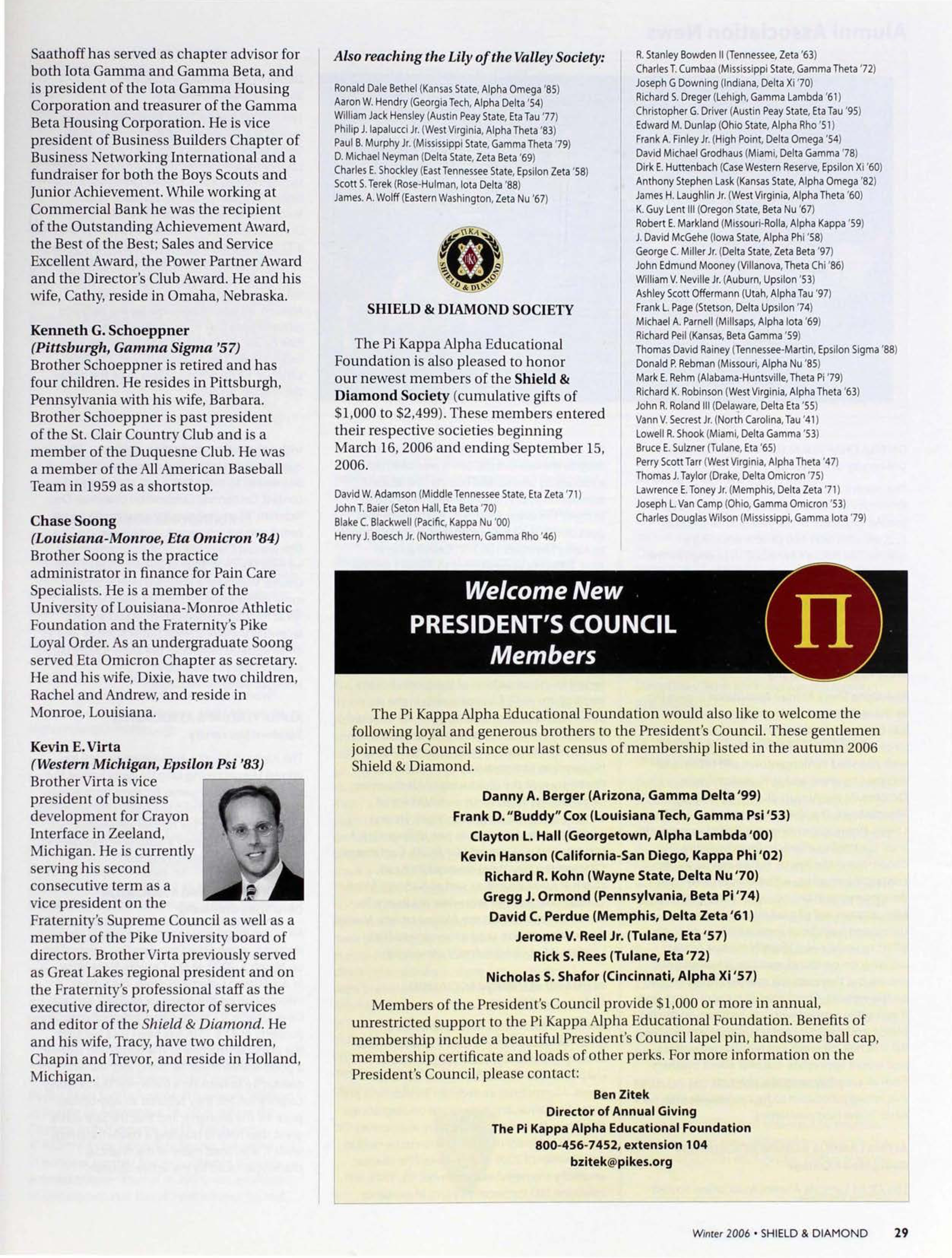 Also Reaching The Lily Of The Valley Society